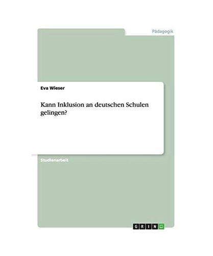 Kann inklusion deutschen - kann,