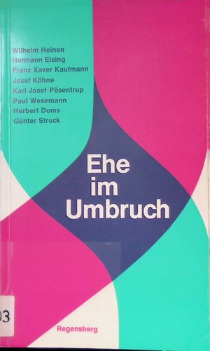 Wie die ehe - die, kann