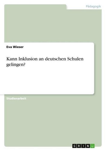 Kann inklusion deutschen - kann,